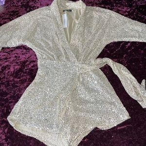Sexy Sequin Romper